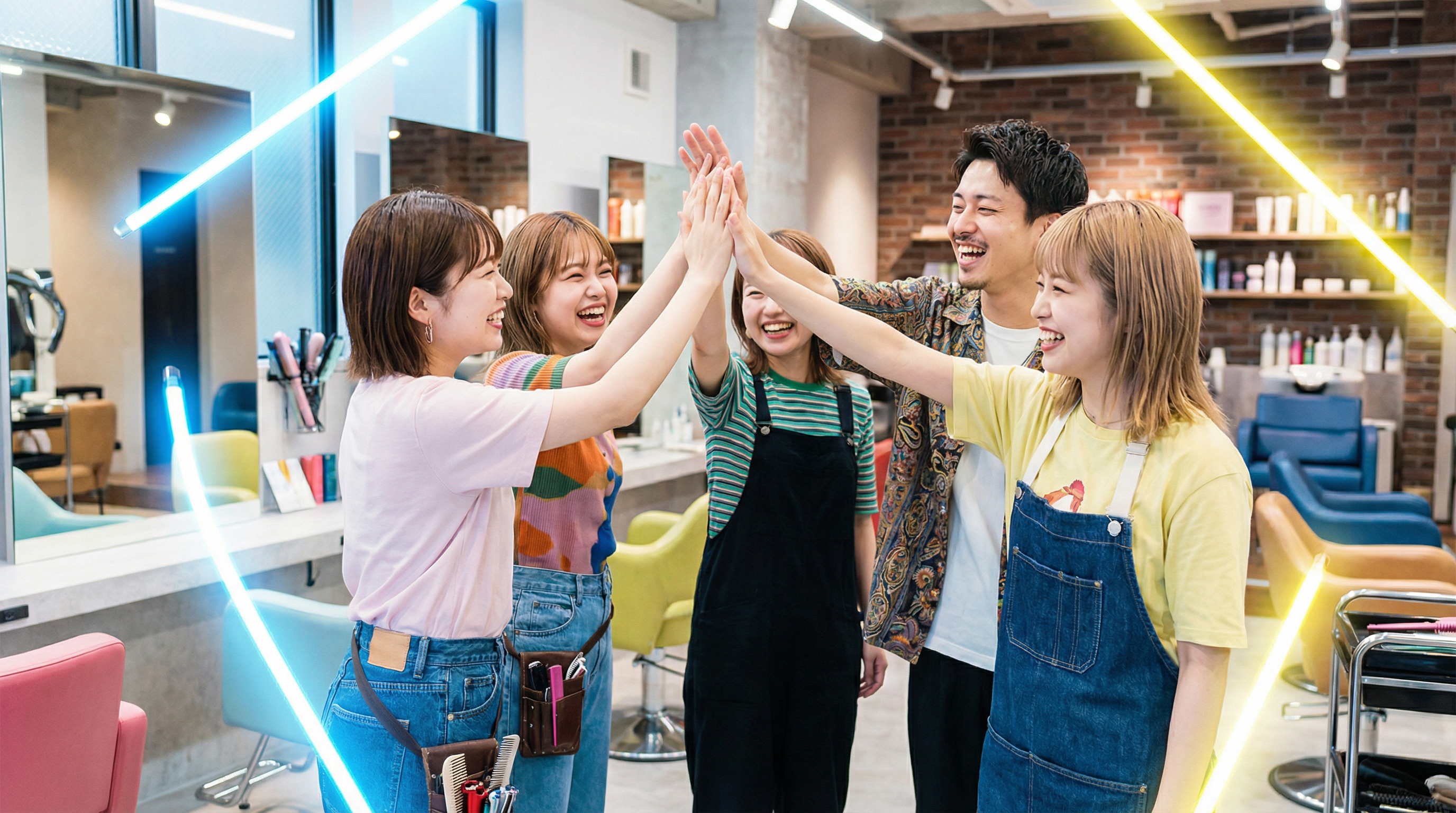 美容室 採用代行 チームビルディング